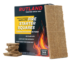 Rutland Safe Lite Fire Starter Squares