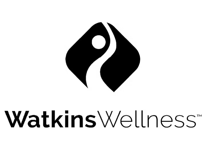 Watkins Wellness Black Logo at Leisure Time Inc.