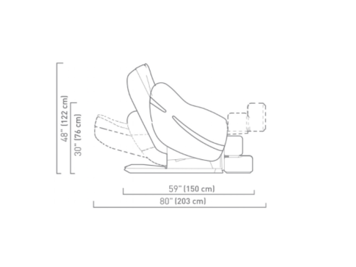 Positive Posture Brio+ Massage Chair - Leisure Time Inc.